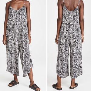 Z Supply leopard jumpsuit NWT